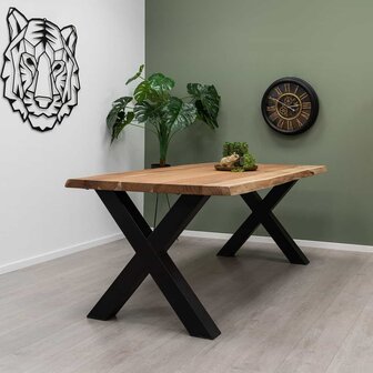 Esstisch W&uuml;rzburg 220 cm Baumstammtisch