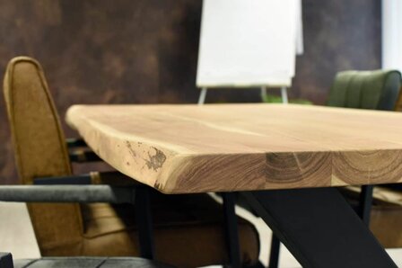 Esstisch W&uuml;rzburg 240 cm Baumstammtisch